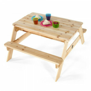 Sandspiel- und Picknicktisch aus Holz - Plum 