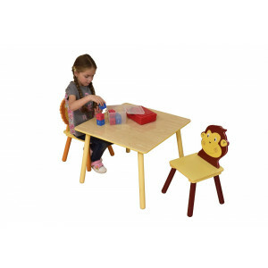 Jungle Quadratischer Tisch & 2 Stühle Set (MZ3868-N)